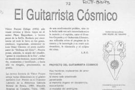 El guitarrista cósmico  [artículo] L. R. G.