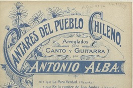 La Abuelita canción [para] canto y guitarra [música] : arreglada por Antonio Alba.