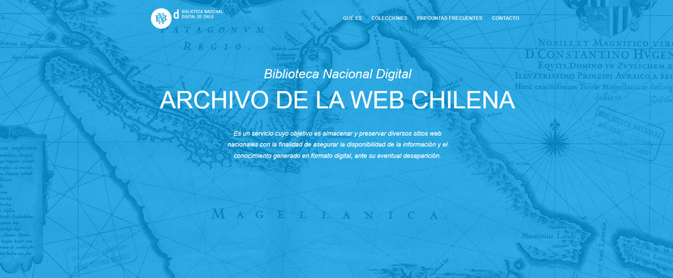 Archivo de la Web chilena