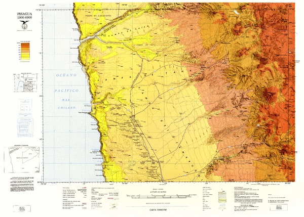 Pisagua 1900-6900: carta terrestre