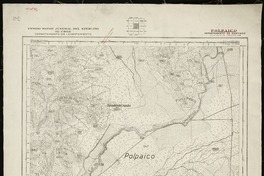 Polpaico Departamento de Santiago [material cartográfico] : Estado Mayor General del Ejército de Chile. Instituto Geográfico Militar.