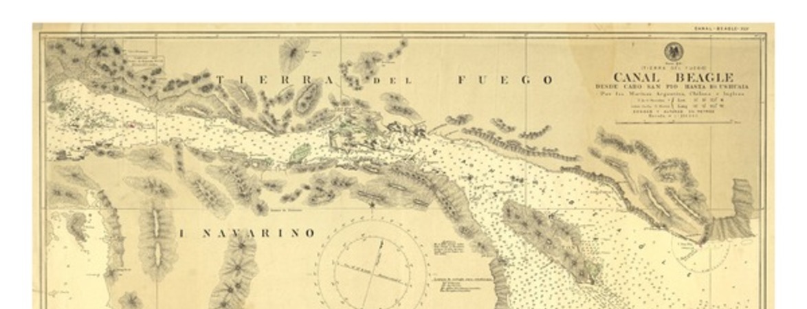 Canal Beagle desde Cabo San Pío hasta Ba[hía] Ushuaia