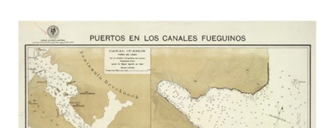 Puertos en los Canales Fueguinos.