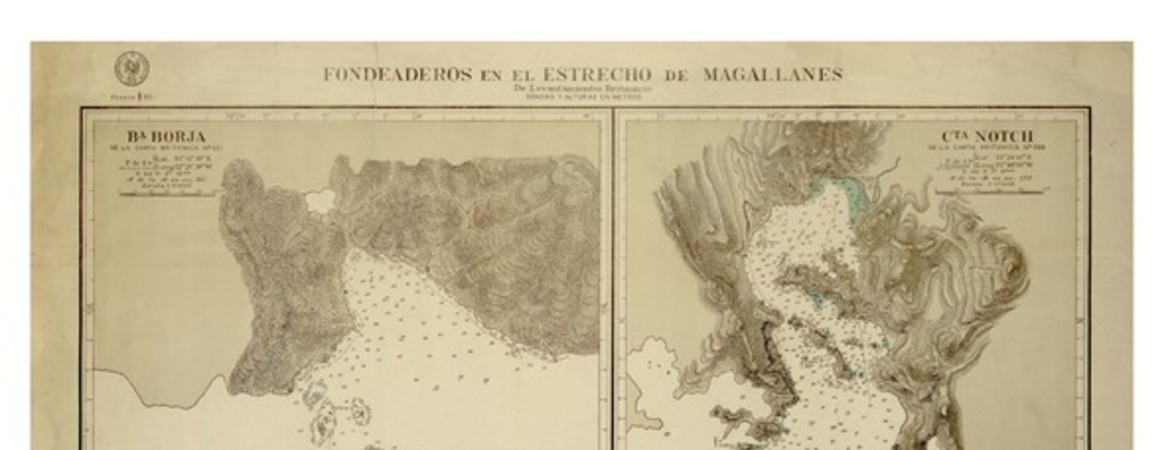 Fondeaderos en el Estrecho de Magallanes