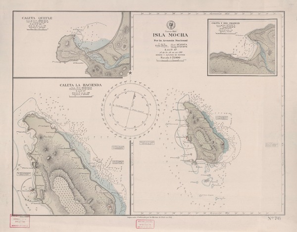 Isla Mocha  [material cartográfico] por la Armada de Chile.
