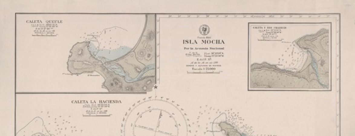Isla Mocha  [material cartográfico] por la Armada de Chile.