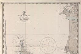 Golfo de Arauco  [material cartográfico] por la Armada de Chile.