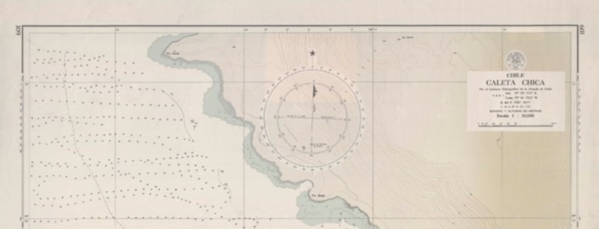 Caleta Chica  [material cartográfico] por el Instituto Hidrográfico de la Armada de Chile.