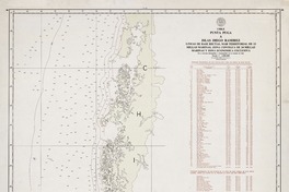 Punta Puga a Islas Diego Ramirez líneas de base rectas, mar territorial de 12 millas marinas, zona contigua de 24 millas marinas y zona económica exclusiva [material cartográfico] : por el Servicio Hidrográfico y Ocenográfico de la Armada de Chile.
