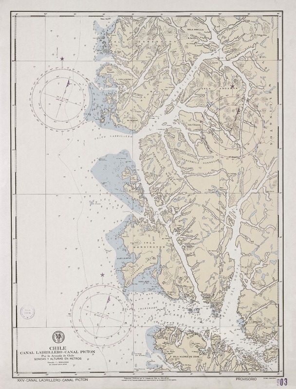 Canal Ladrillero - Canal Picton  [material cartográfico] por la Armada de Chile.