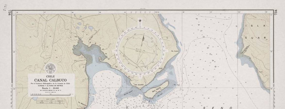 Canal Calbuco  [material cartográfico] por el Instituto Hidrográfico de la Armada de Chile.