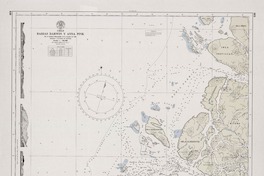 Bahías Darwin y Anna Pink  [material cartográfico] por el Instituto Hidrográfico de la Armada de Chile.