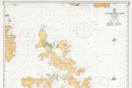Islas Wollaston y Hermite  [material cartográfico] por el Servicio Hidrográfico y Oceanográfico de la Armada de Chile.