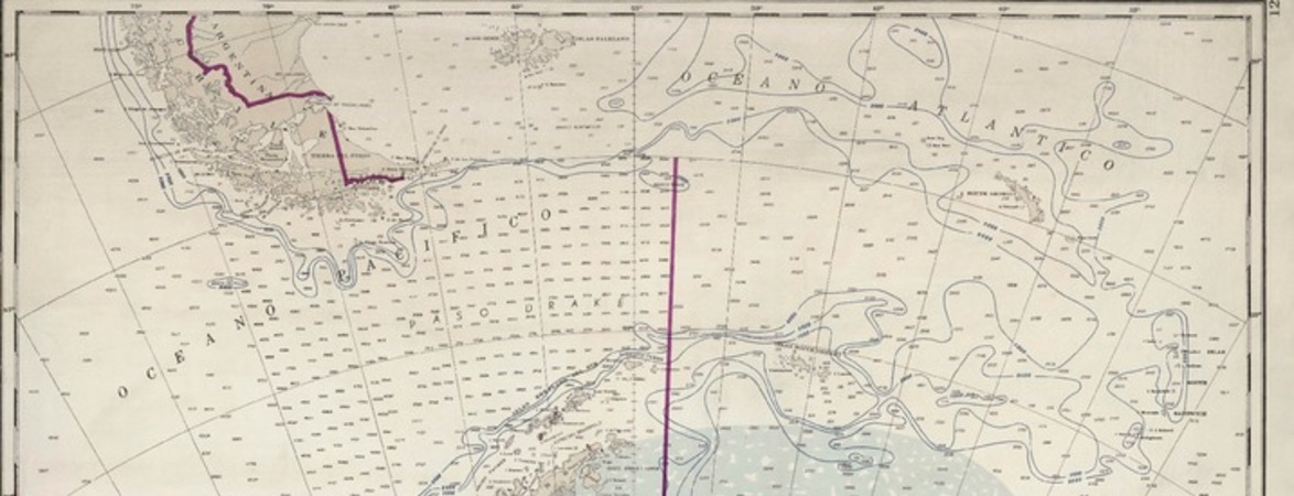 Sector Antártico Chileno desde el meridiano 53ø W. hasta el 90ø W.