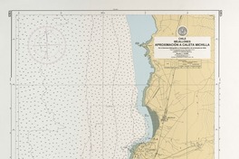 Chile, Mejillones, aproximación a Caleta Michilla  [material cartográfico] por el Servicio Hidrográfico y Oceanográfico de la Armada de Chile.