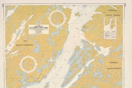Chile, Canal Smyth, Islas Green a Paso Tamar  [material cartográfico] por el Servicio Hidrográfico y Oceanógrafico de la Armada de Chile.