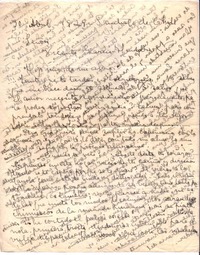 [Carta], 1929 feb. 8 Santiago, Chile <a> Vicente Huidobro, Paris, Francia