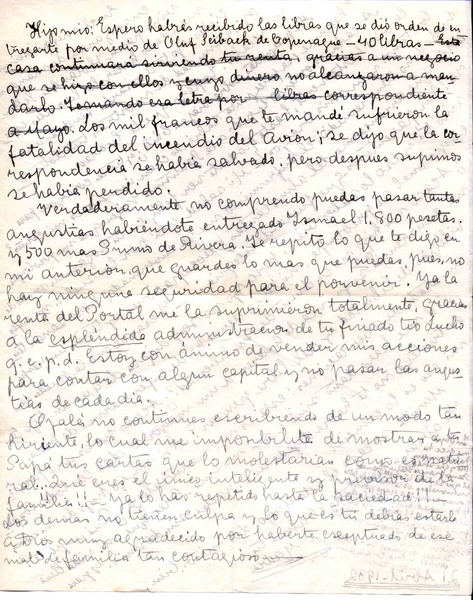 [Carta], 1932 abr. 21 Chile <a> Vicente Huidobro, Paris, Francia