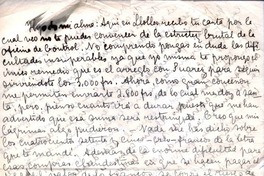 [Carta], 1931 Llolleo, Chile <a> Vicente Huidobro, Paris, Francia