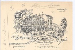 [Carta], 1907 feb. 5 París, Francia <a> Rubén Darío