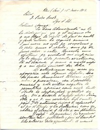 [Carta] 1913 ene. 15, Eten, Perú [a] Pedro Prado