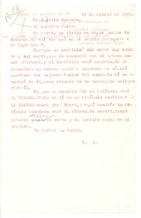 [Carta], 1901 ago. 19 Gran Bretaña <a> Julio Cestero<sic>