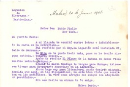 [Carta], 1908 jun. 20 Madrid, España <a> Fabio Fiallo