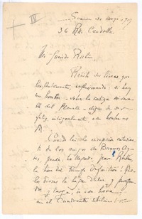 [Carta], 1901 may. 31 Génova, Italia <a> Rubén Darío