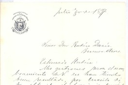 [Carta], 1897 jul. 30 El Salvador <a> Rubén Darío