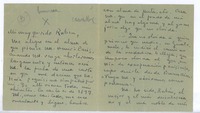 [Carta], c.1900 Paris, Francia <a> Rubén Darío