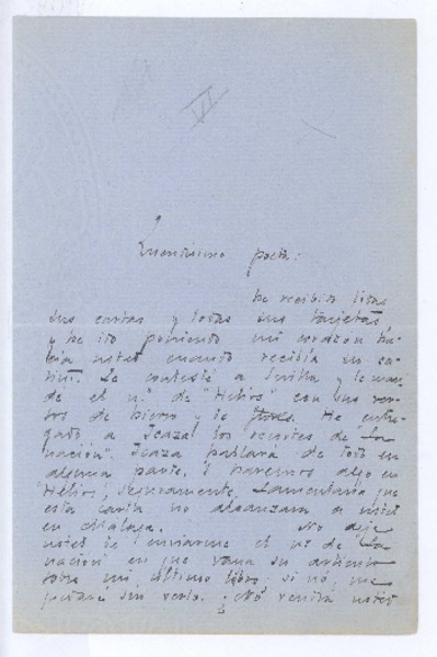 [Carta], c. 1903 Madrid, España <a> Rubén Darío