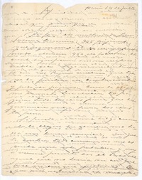 [Carta], 1901 jul. 14 Paris, Francia <a> Rubén Darío