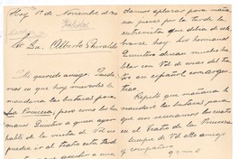 [Carta], 1918 nov. 1 España <a> Alberto Ghiraldo