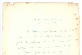 [Carta], 1905 mar. 14 Milán, Italia <a> Rubén Darío