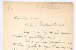 [Carta], 1905 may. 28 León, España <a> Rubén Darío