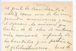 [Carta], c.1910 Argentina <a> José Santos Zelaya