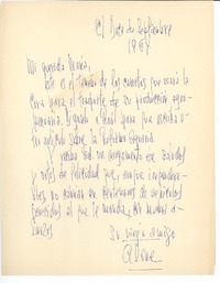 [Carta] 1969 nov. 12, Santiago, Chile [a] María Romero