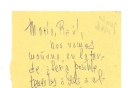 [Tarjeta] 1966 jun. Santiago, Chile [a] Raúl Silva Castro