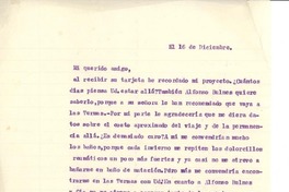 [Carta] 1921 dic. 16, Santiago, Chile [a] Pedro Prado