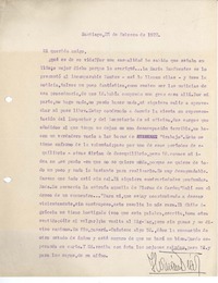 [Carta] 1922 feb. 25, Santiago, Chile [a] Pedro Prado