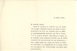 [Carta] 1936 ene. 22, Santiago, Chile [a] Pedro Prado