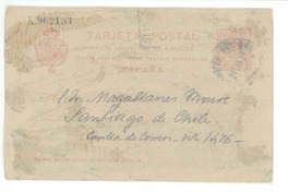 [Carta] 1911 ene. 27, Madrid, España [a] Manuel Magallanes Moure