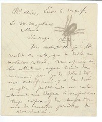 [Carta] 1904, Buenos Aires, Argentina [a] Manuel Magallanes Moure