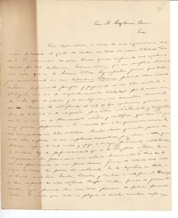 [Carta] 1902, Uruguay [a] Manuel Magallanes Moure