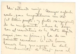 [Carta] 1921, Santiago, Chile [a] Manuel Magallanes Moure