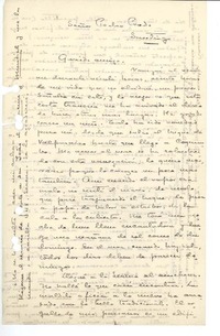 [Carta] c. 1914, La Serena, Chile [a] Pedro Prado