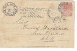 [Carta] 1904 nov. 1, Río de Janeiro, Brasil [a] Manuel Magallanes Moure