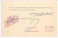 [Recibo], 1941 dic. 12 Santiago, Chile <a> Biblioteca Nacional de Chile