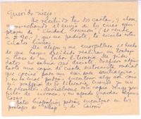 [Tarjeta], 1952 abr. 14 Concepción, Chile <a>Gonzalo Drago