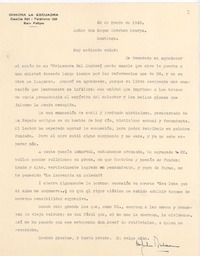 [Carta], 1942 ene. 25 Santiago, Chile <a> Roque Esteban Scarpa